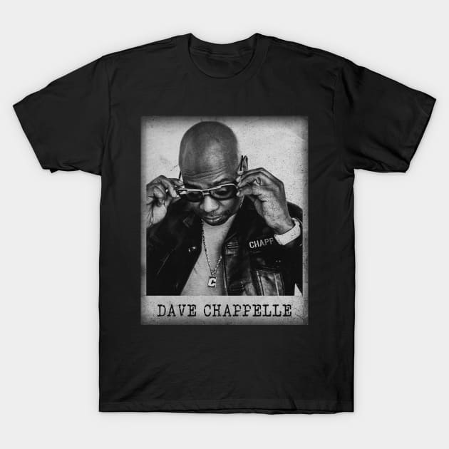 Dave Chappelle // old school minimalist T-Shirt by j.adevelyn